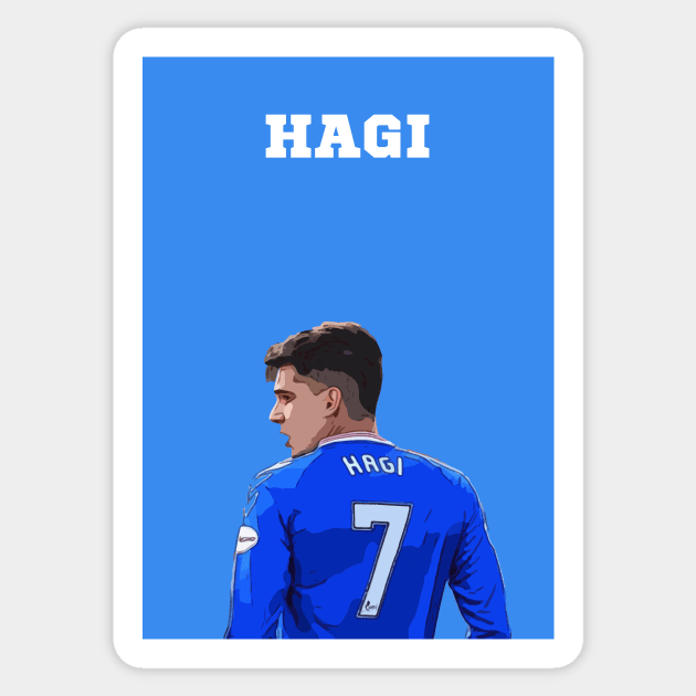 Ianis Hagi Glasgow Rangers wall art Ianis Sticker TeePublic